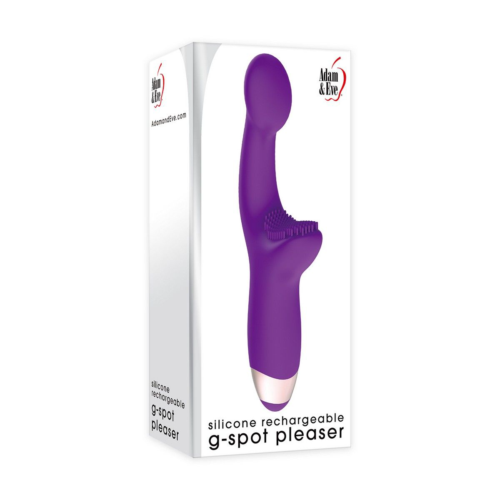 Фиолетовый массажёр для G-точки G-Spot Pleaser - 19 см. - 3