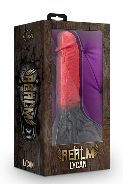 Реалистичный фаллоимитатор Lycan Lock On Werewolf Dildo - 26,7 см. - 1