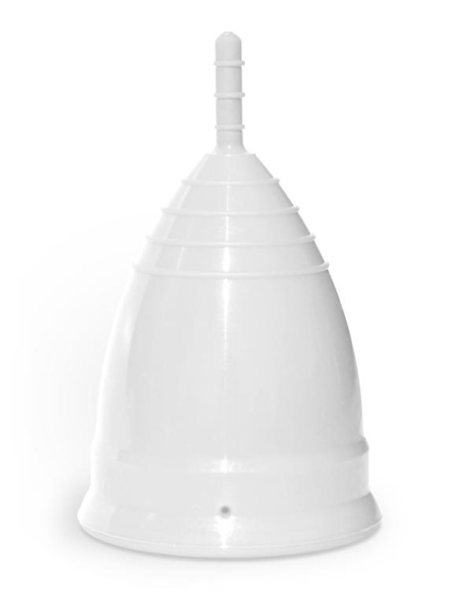 Белая менструальная чаша OneCUP Classic - размер S - 0