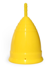 Желтая менструальная чаша OneCUP Classic - размер L - 0