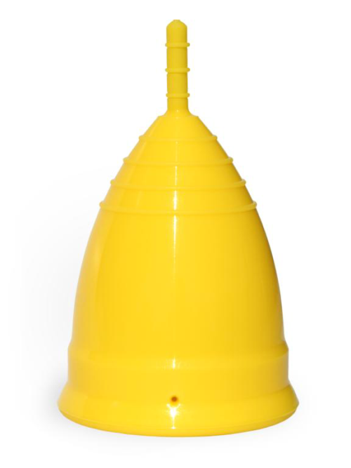 Желтая менструальная чаша OneCUP Classic - размер L - 0