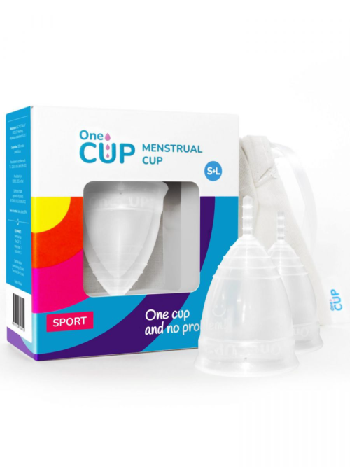 Набор из 2 менструальных чаш OneCUP Sport - 1