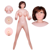 Надувная секс-кукла с вибрацией Ангелина - 3