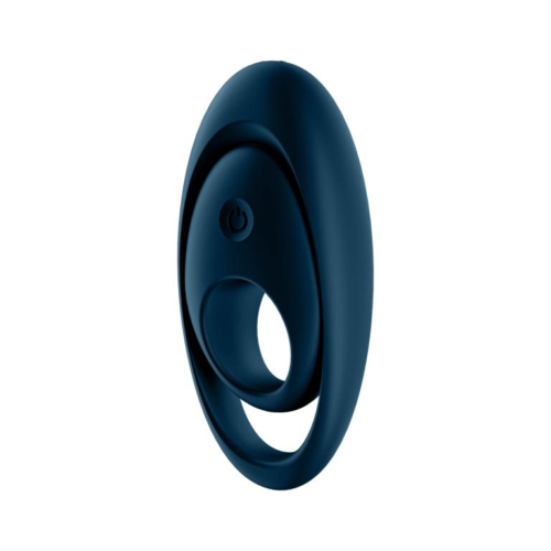 Темно-синее эрекционное кольцо Glorious Duo - 2