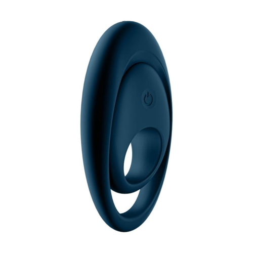 Темно-синее эрекционное кольцо Glorious Duo - 4