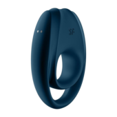 Темно-синее эрекционное кольцо Incredible Duo - 4