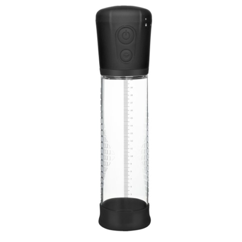 Прозрачная автоматическая вакуумная помпа для пениса Automatic Penis Pump - 0