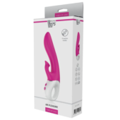 Розовый вибратор-кролик с вакуумной стимуляцией Air Pleasure - 22,5 см. - 1
