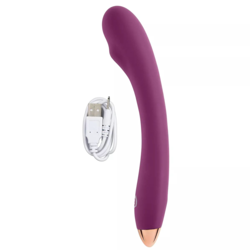 Фиолетовый стимулятор G-точки G-Spot Slim Flexible Vibrator - 22 см. - 3