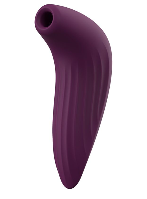 Фиолетовый мембранно-вакуумный клиторальный стимулятор Pulse Union с ДУ - 0