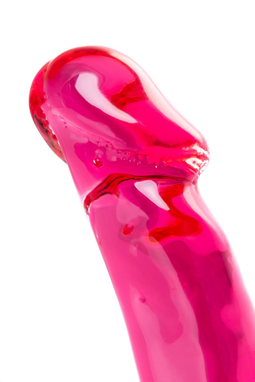 Розовый леденец в форме пениса со вкусом бабл-гам - 6