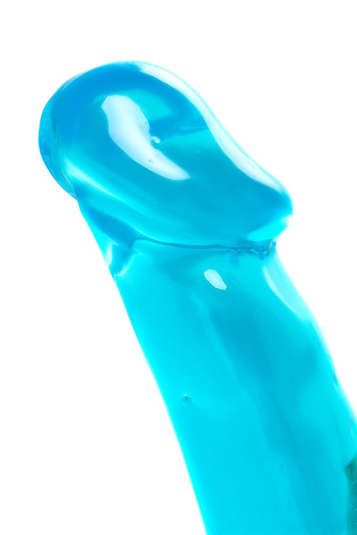 Голубой леденец в форме пениса со вкусом перечной мяты - 6