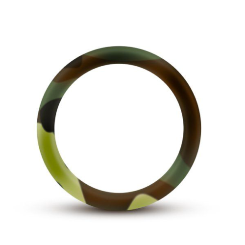 Эрекционное кольцо камуфляжной расцветки Silicone Camo Cock Ring - 2