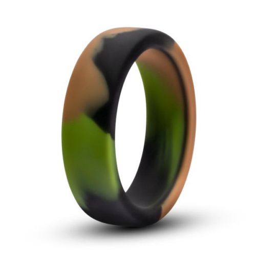 Эрекционное кольцо камуфляжной расцветки Silicone Camo Cock Ring - 0
