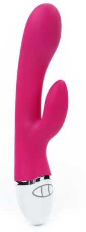 Розовый вибратор-кролик Dreamer Rechargeable Vibrator - 21 см. - 0