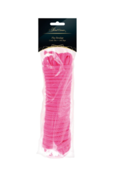 Розовая веревка для связывания Sweet Caress Rope - 10 метров - 1