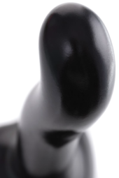 Черный стимулятор для пар P G-Spot Dildo Size M - 18 см. - 9