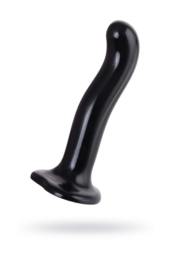 Черный стимулятор для пар P G-Spot Dildo Size XL - 19,8 см. - 1