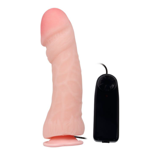 Вибратор с присоской The Big Penis - 26,5 см. - 0