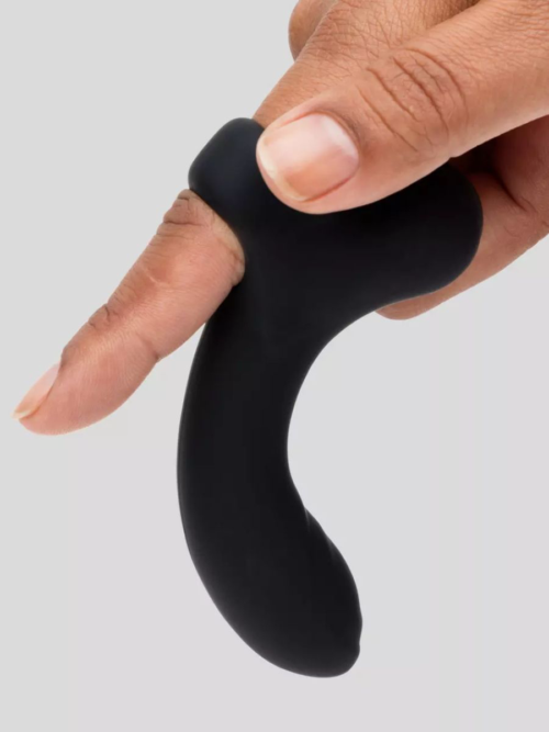 Черный вибратор на палец для G-стимуляции Sensation Rechargeable G-Spot Vibrator - 2