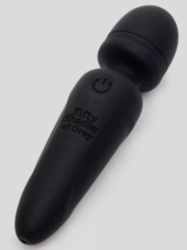 Черный мини-wand Sensation Rechargeable Mini Wand Vibrator - 10,1 см. - 1