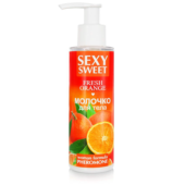 Молочко для тела с феромонами и ароматом апельсина Sexy Sweet Fresh Orange - 150 гр. - 0