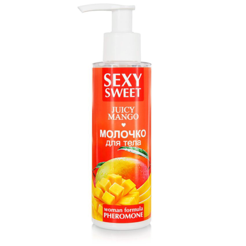 Молочко для тела с феромонами и ароматом манго Sexy Sweet Juicy Mango - 150 гр. - 0