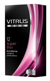 Ультратонкие презервативы VITALIS PREMIUM super thin - 12 шт. - 0