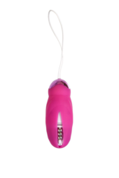 Розовое виброяйцо с пульсирующими шариками Circly - 2