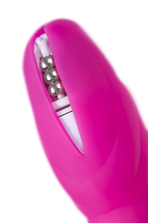 Розовое виброяйцо с пульсирующими шариками Circly - 10