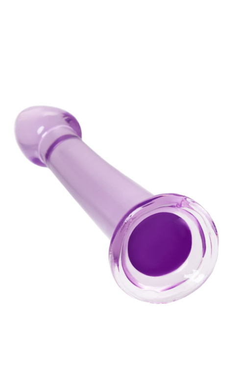 Фиолетовый фаллоимитатор Jelly Dildo S - 15,5 см. - 3