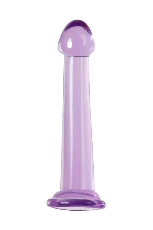 Фиолетовый фаллоимитатор Jelly Dildo S - 15,5 см. - 0