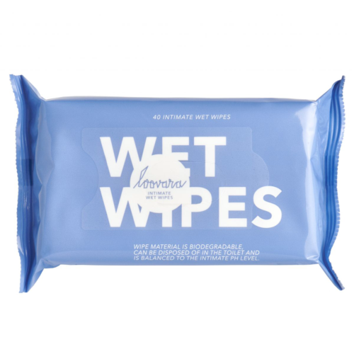 Салфетки для интимной гигиены Wet Wipes Loovara с алоэ вера - 0
