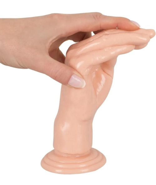 Телесный массажер-рука для фистинга Hand Dildo - 21 см. - 3