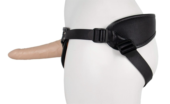 Пустотелый страпон Harness CLASSIC с бандажом - 15,5 см. - 1