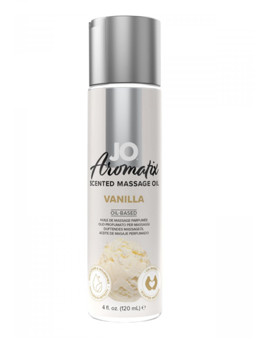 Массажное масло JO Aromatix Massage Oil Vanilla с ароматом ванили - 120 мл. - 0
