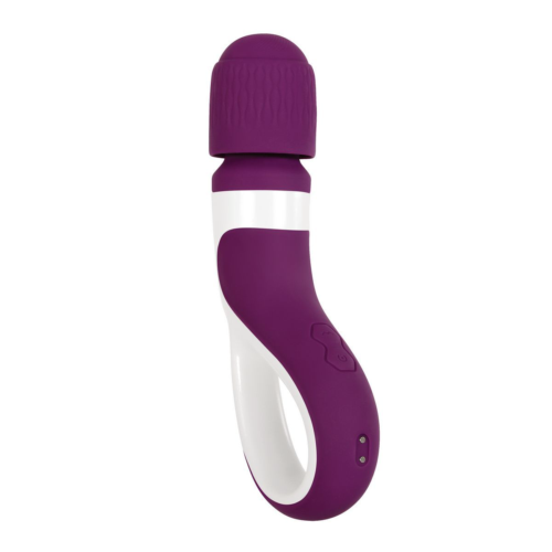 Фиолетовый вибростимулятор Handle It - 0