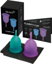 Набор менструальных чаш Clarity Cup (размеры S и L) - 1