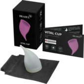 Белая менструальная чаша Vital Cup S - 1