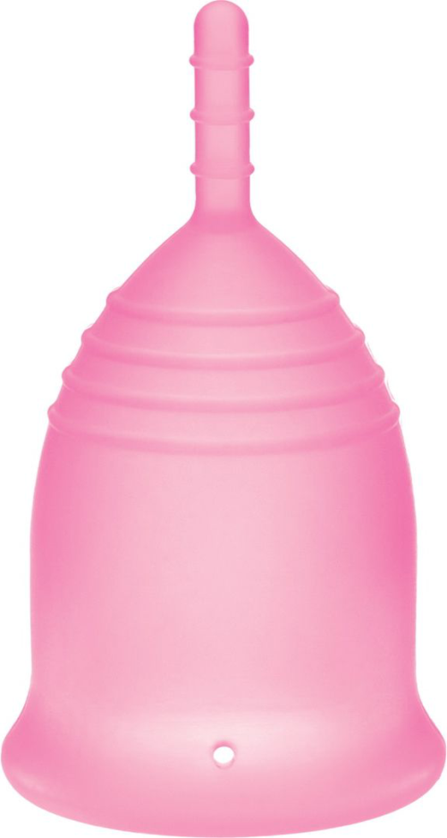 Розовая менструальная чаша Clarity Cup L - 0