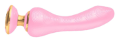 Розовый вибростимулятор SANYA - 18,5 см. - 1