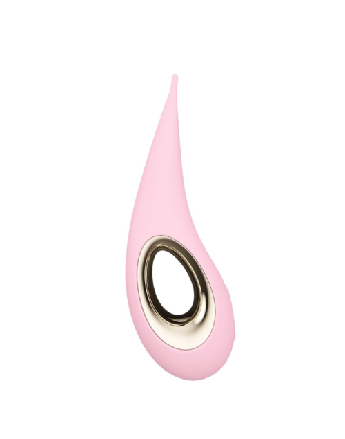 Розовый точечный клиторальный стимулятор Lelo Dot - 16,5 см. - 4