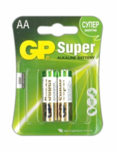 Батарейки алкалиновые GP Super Alkaline АA/LR6 - 2 шт. - 0