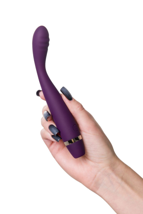 Фиолетовый стимулятор G-точки G-Hunter - 18,5 см. - 9