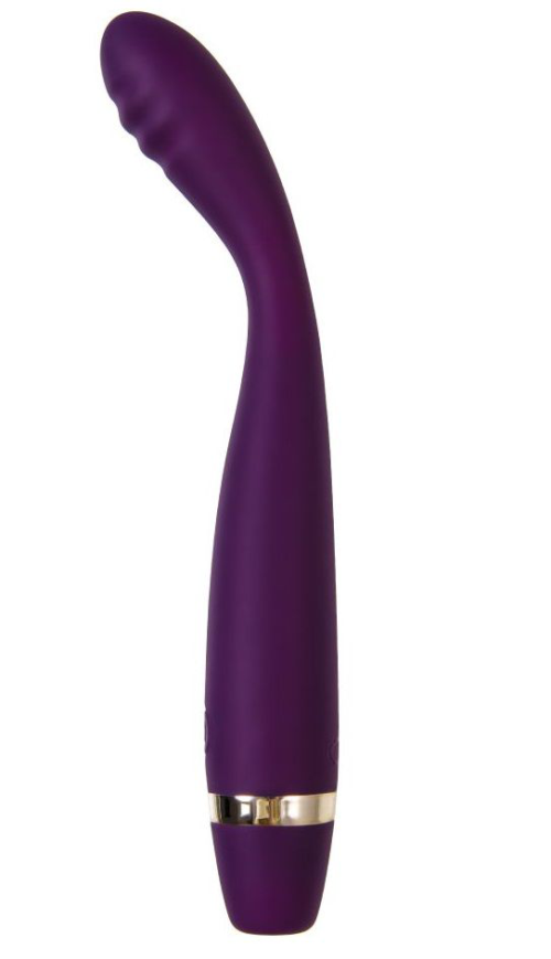 Фиолетовый стимулятор G-точки G-Hunter - 18,5 см. - 0