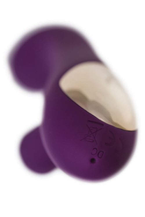 Фиолетовый вибратор-кролик G-Spotter - 19,5 см. - 12