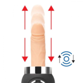 Портативная секс-машина Thrusting Compact Sex Machine c 2 насадками - 4