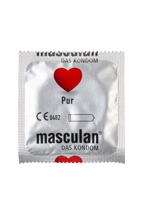 Супертонкие презервативы Masculan Pur - 3 шт. - 5