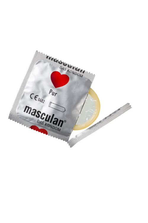 Супертонкие презервативы Masculan Pur - 3 шт. - 7