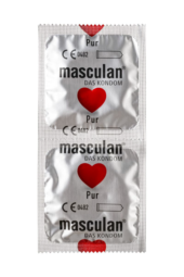 Супертонкие презервативы Masculan Pur - 10 шт. - 6